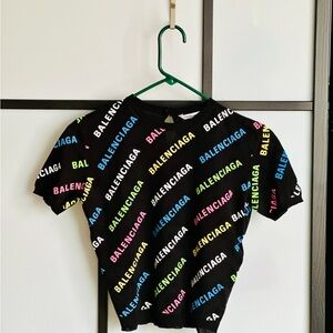 Balenciaga Logo Knit Sweater -XS